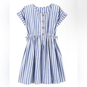 Carters Striped Linen Dress